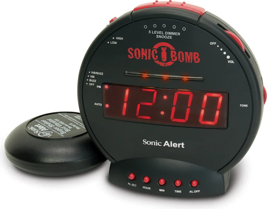  Geemarc Sonic Bomb SBB500 - Vibrationswecker Extra Laut 85dB