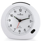 DUGENA 4460382 Wecker Funkwecker Licht Alarm Weiss Leise Sekunde
