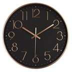  Wanduhr,30 Cm Silent Geräuschlos Wanduhr Quarz Batteriebetrieben Mit ABS-Rahmen HD-Glasabdeckung Für Kinder/Wohnzimmer/Schlafzimmer/Küche/Büro/Dekoration