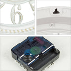  Relaxdays Wanduhr XL Mit Barockmuster