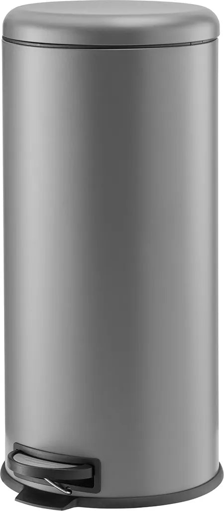  SVITA T30 Mülleimer Grau 30 Liter Abfalleimer Müllbehälter Inneneimer Stahl
