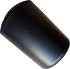  Kosmetikeimer 5 Liter, Kunststoff Schwarz, Mülleimer Mit Schwingdeckel Bad, Ø 19,5x30,5cm