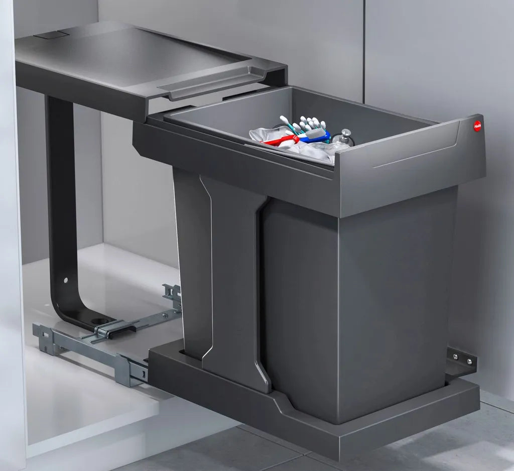  Hailo Mülleimer Küche, Ausfahrautomatik, Einbau Ab 40 Cm Schrank