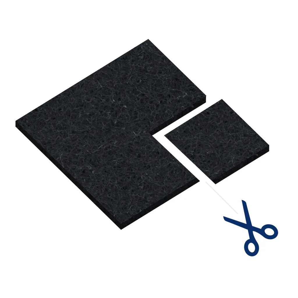  HMF 3789 Aktivkohlefilter Für Komposteimer Und Katzenklo, 10er Set, Schwarz, 125 Mm