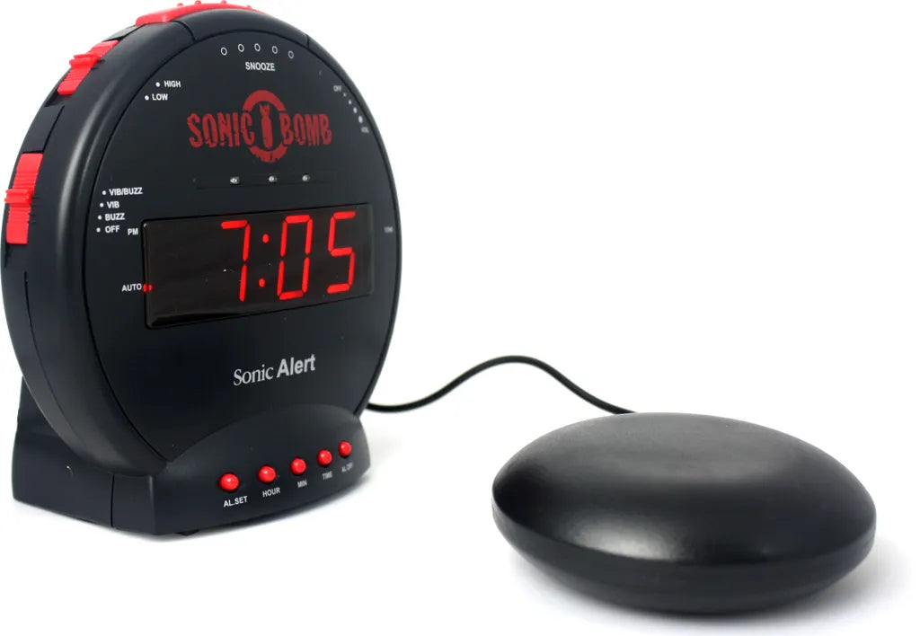  Geemarc Sonic Bomb SBB500 - Vibrationswecker Extra Laut 85dB