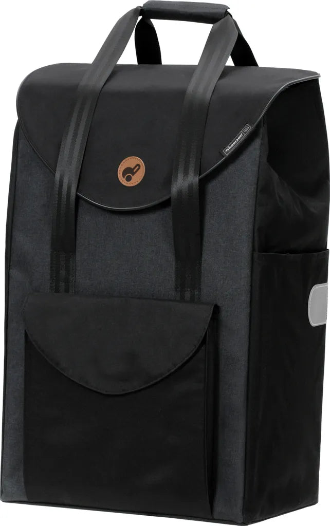 Andersen Shopper Royal Alu Klappbar Mit Metallspeichen-Rad Ø 25 Cm Und 49 Liter Tasche Senta Schwarz