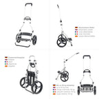  Andersen Shopper Gestell Royal Mit 3-Speichenrad 25 Cm
