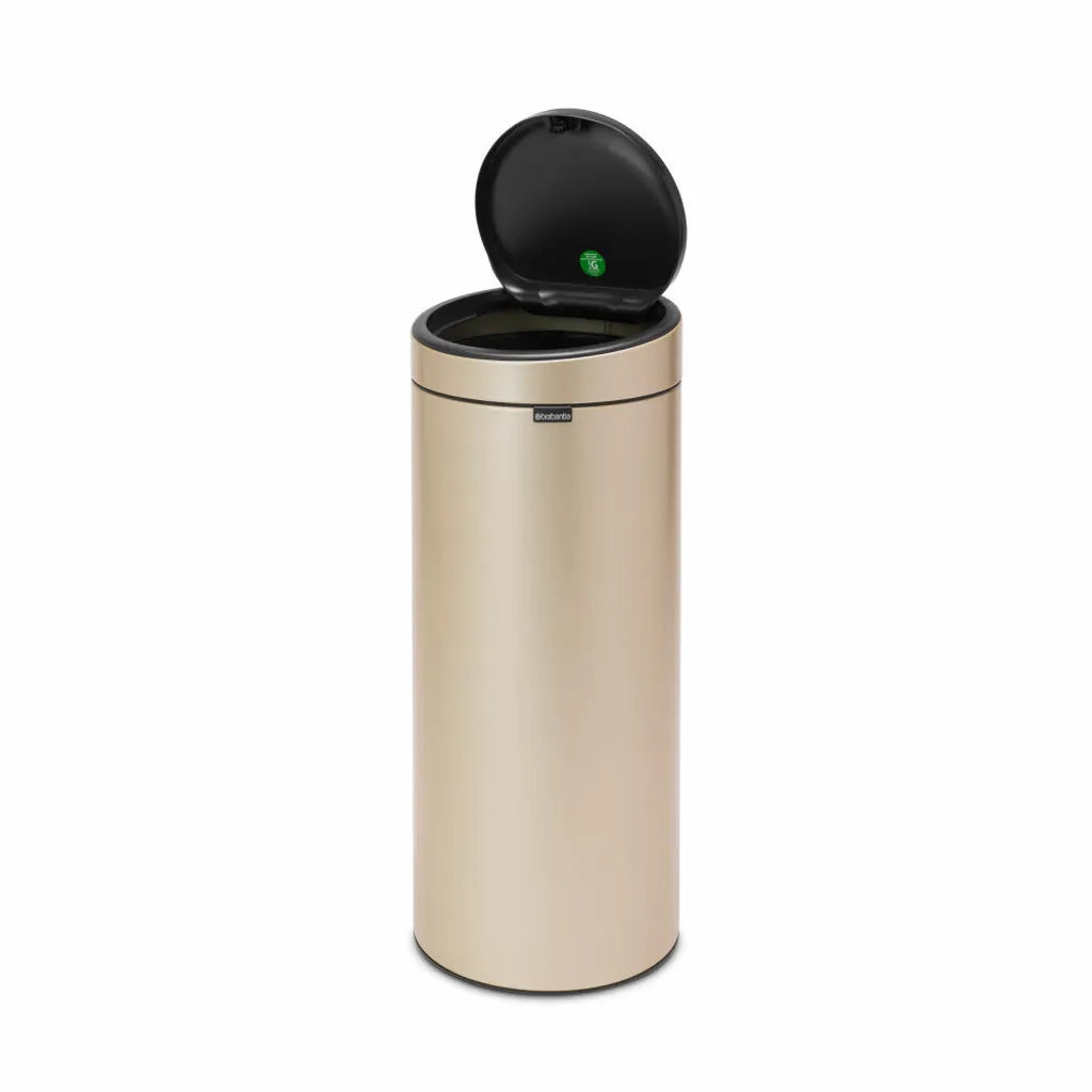  Brabantia Kitchen Touch Bin, Champagner, 30 L