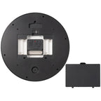  BRESSER MyTime LEDsec Wanduhr 24 Cm Mit Temperaturanzeige Farbe: Petrol