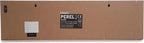 Perel LED-Wanduhr 83x23 Cm Schwarz