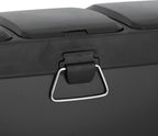  SVITA TC3X8 24 L Treteimer Abfalleimer Mülleimer Pulverbeschichteter Stahl Schwarz