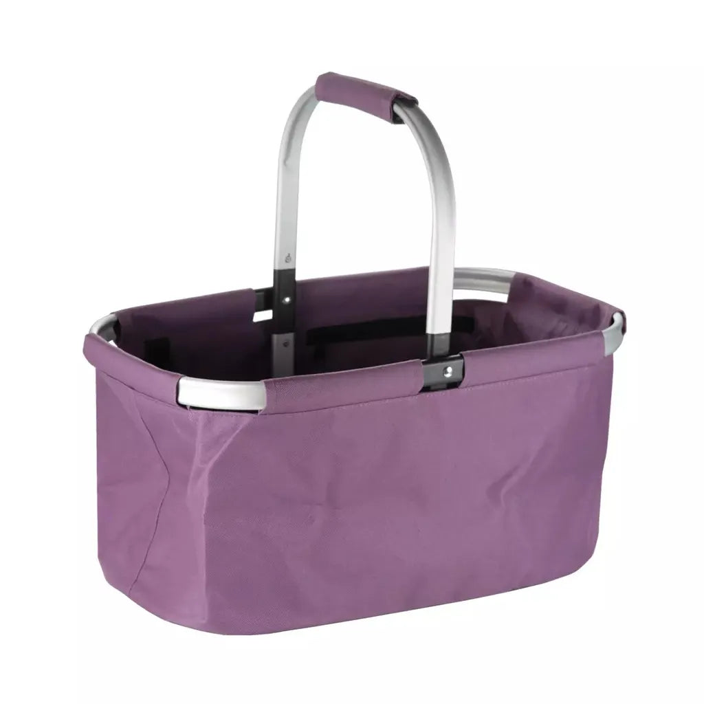  Faltbarer Einkaufskorb SHOP!, Violett