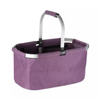  Faltbarer Einkaufskorb SHOP!, Violett