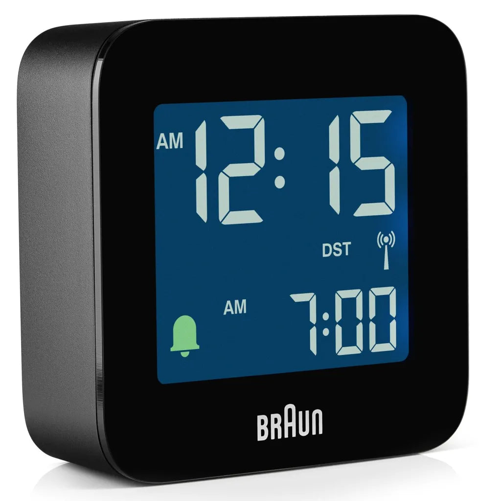  Braun BC 08 B-DCF Funkwecker Multiband Schwarz