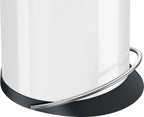  Tret-Abfallsammler, Hailo Harmony L, Silber, 20 Liter, Inneneimer: Kunststoff, Schwarz