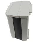  Abfalleimer Mülleimer Faltbar 4-8 Liter Wohnwagen Wohnmobil Camping Caravan Boot Grau / Anthrazit