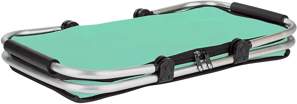  ONVAYA® Einkaufskorb Faltbar Mit Kühlfunktion | Mint | Faltkorb Mit Deckel | Isolierkorb | Einkaufstasche | Klappkorb | Thermokorb Klappbar