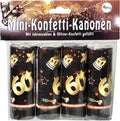  4 Mini Konfetti Kanonen Geburtstag 60