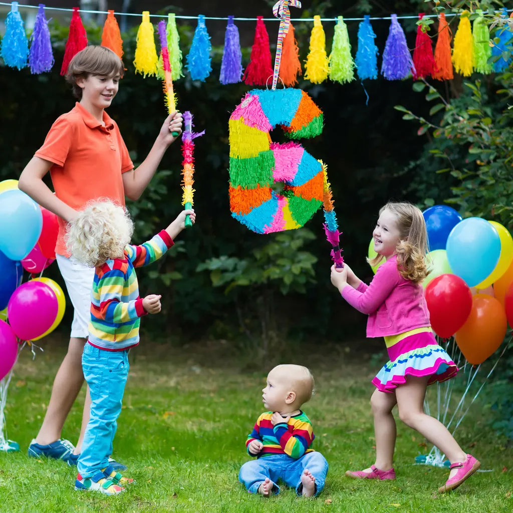  Relaxdays Pinata Geburtstag Zahl