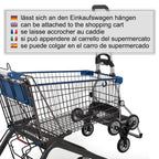  Andersen Shopper Royal Treppensteiger Alu Klappbar Mit Rad Ø 3 X 13cm Und 62 Liter Tasche Hydro 2.0 Schwarz Mit Kühlfach