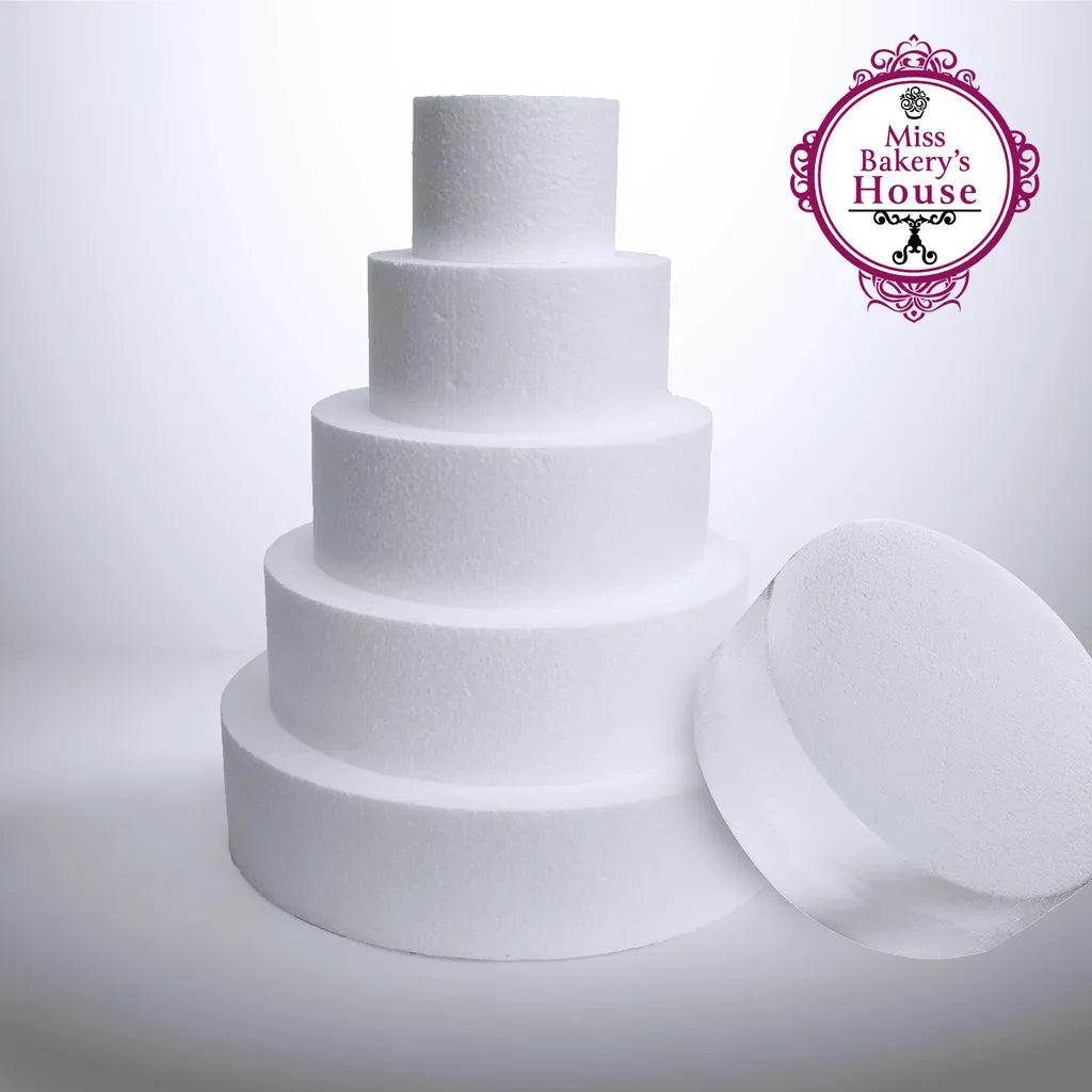  Styroporscheibe - Cake Dummy - Set 4