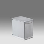  Wesco Basic-2 Abfalleimer 2 X 7,5L Vollauszug 30-er Küchenschrank Mülleimer 40637