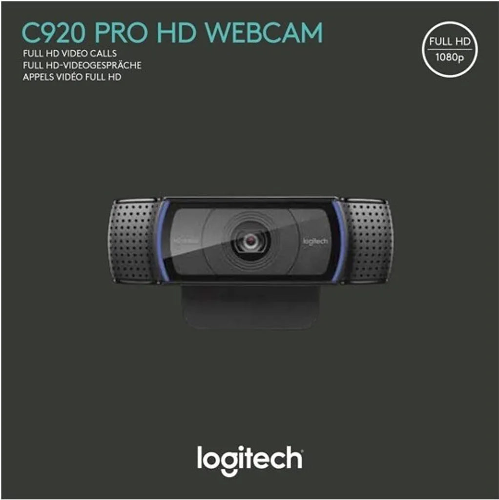  Logitech HD Pro Webcam C920 - Webcam - Farbe