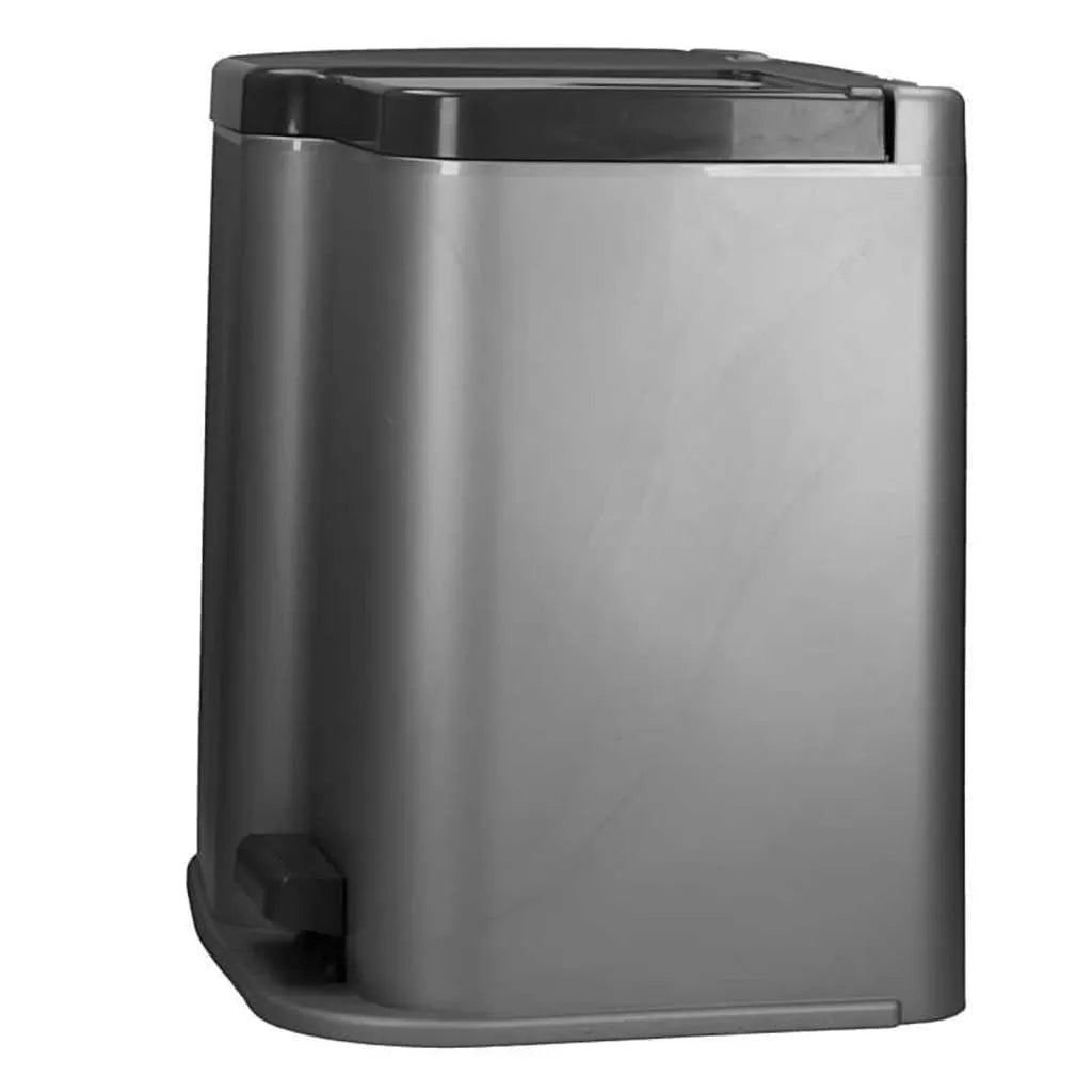  Curver Duo Tretmülleimer Deco 15L Mit 6L Inneneimern Hellgrau