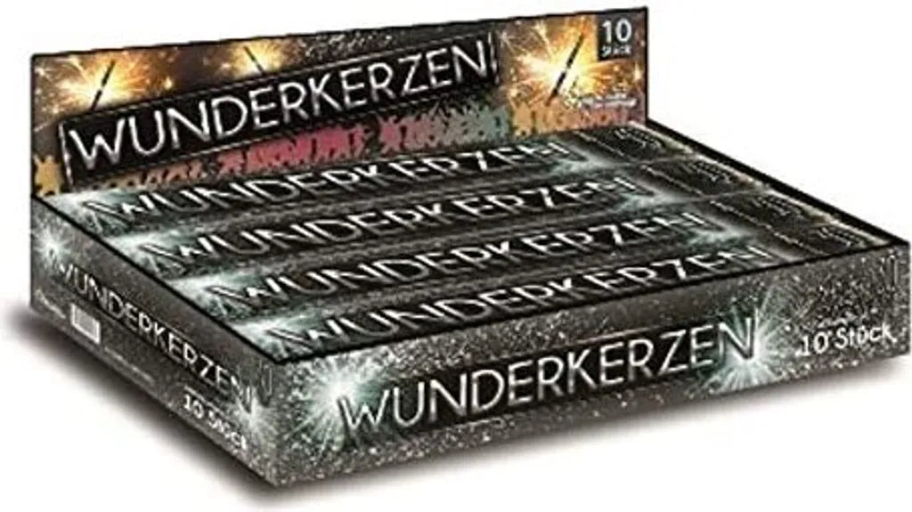  Wunderkerzen 30 Cm 300 Stück Von Startrade Im Display Für Party Hochzeit Geburtstag Silvester