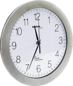 Technoline Wanduhr WT 8000 Silber Analog