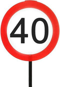  Udo Schmidt 11534 - Schild Mit Stab 40