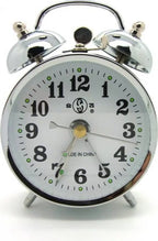  10cm Retro Glockenwecker Silberfarben (#867)