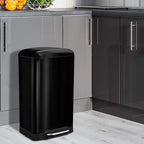  Mülleimer Cubo Edelstahl Farbe: Schwarz