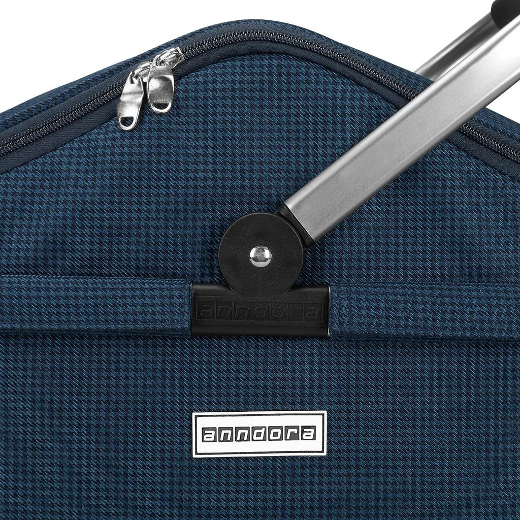  Kühlkorb 25 Liter Blau Hahnentritt - Hahnentritt