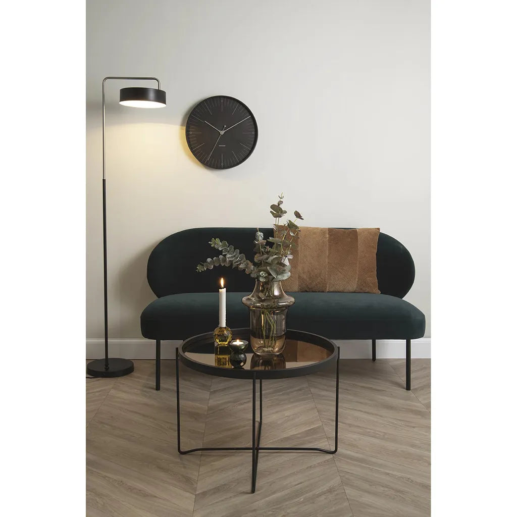 Karlsson Wall Clock Index Metal Black