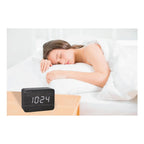  Digitaler Funkwecker TFA Clocco, Braun, Orangene LED