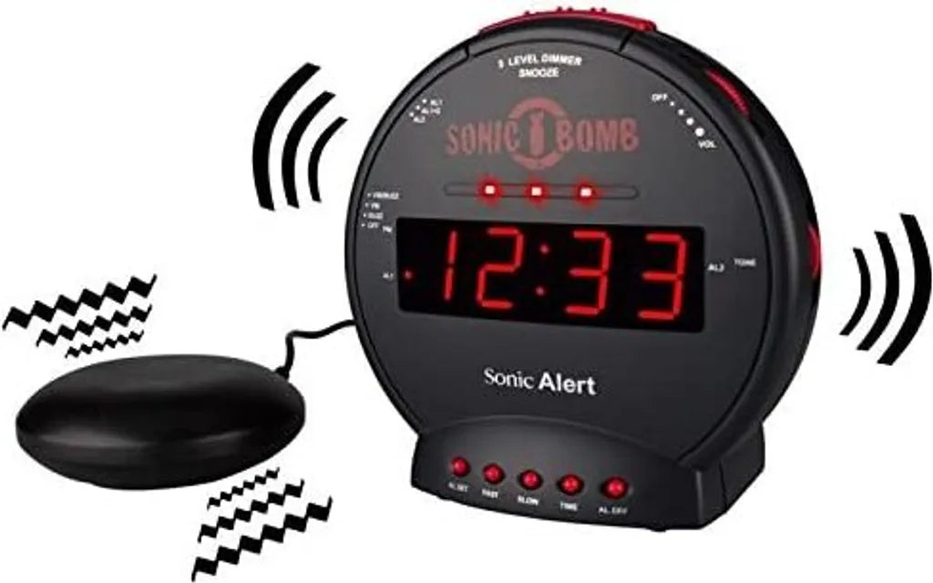  Geemarc Sonic Bomb SBB500 - Vibrationswecker Extra Laut 85dB