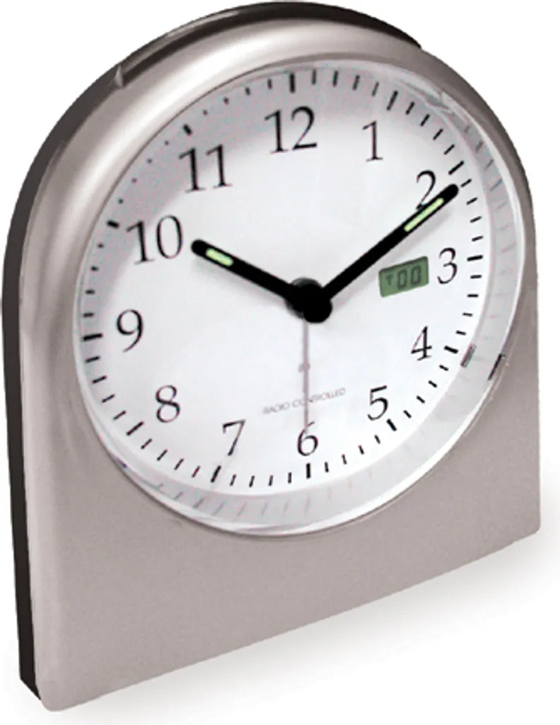  DESIGN- FUNK-WECKER FUNKWECKER TECHNOLINE WT 755 LAUTLOS OHNE SEKUNDENTICKEN /mit Batterie