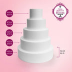  Styroporscheibe - Cake Dummy - Set 4