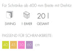  Hailo Mülleimer Küche, Ausfahrautomatik, Einbau Ab 40 Cm Schrank