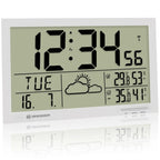  Bresser Wetterstation MyTime Jumbo37 Cm Weiß 2-teilig