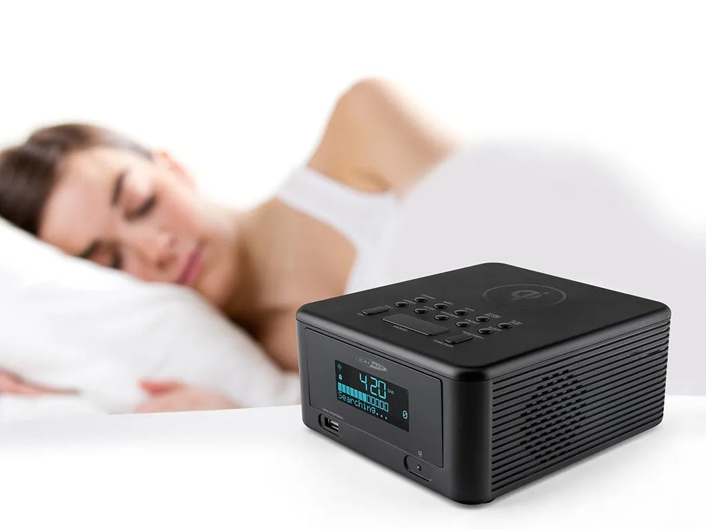 Caliber HCG010QIDAB-BT - Uhrenradio Mit Bluetooth Und DAB+-Empfang - Schwarz