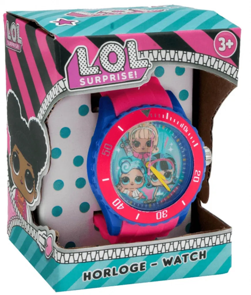 L.O.L. Surprise! Uhr Mädchen PVC 19 Cm Rosa/blau