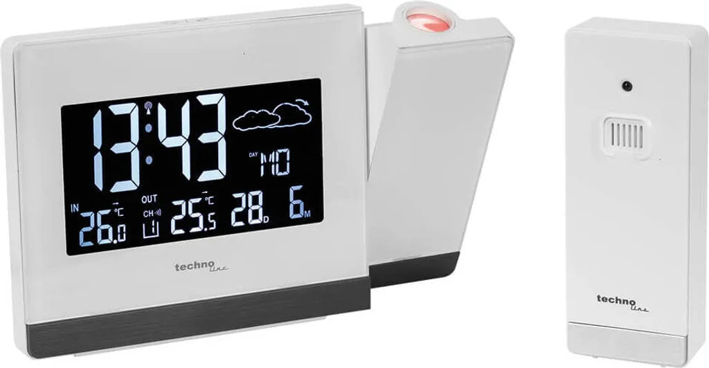 Technoline WT 549, Wechselstrom/Batterie, AA, Anthrazit, Schwarz, 147 Mm, 42 Mm, 92 Mm
