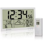  Bresser Wetterstation MyTime Jumbo37 Cm Weiß 2-teilig