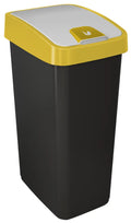  Keeeper Abfalleimer "magne" 45 Liter Graphite / Gelb
