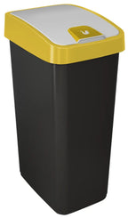  Keeeper Abfalleimer "magne" 45 Liter Graphite / Gelb