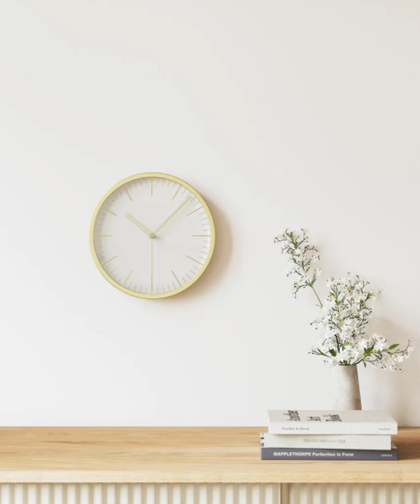  Umbra INFINITY Clock Uhr Wanduhr Standuhr Gold