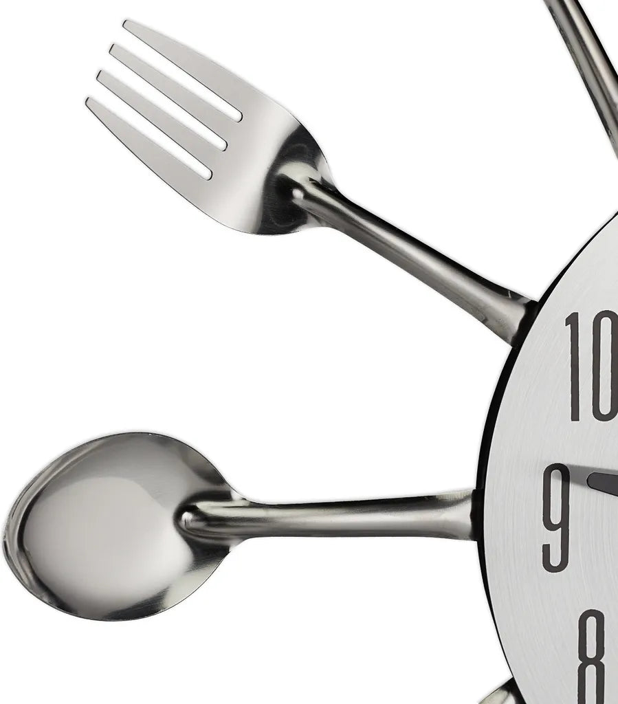  Relaxdays Wanduhr Besteck