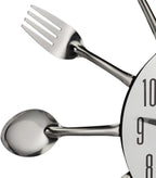  Relaxdays Wanduhr Besteck